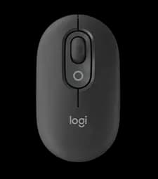 Миша бездротова Logitech Pop Mouse with Emoji Graphite (910-007412) - мініатюра 1