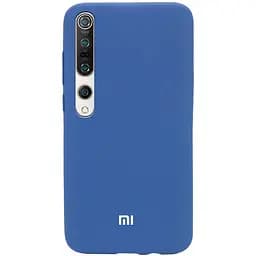 Чохол-накладка Toto Silicone Full Protection Case Xiaomi Mi 10/Mi 10 Pro Navy Blue