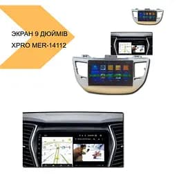 Автомагнітола 9" Android 10 XPRO Hyundai Tucson/IX35 2015-2017 (MER-14112_6006) - мініатюра 9