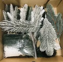 Набір хвойних литих гілочок Hvoya Decor Box (84 елементи) - мініатюра 11