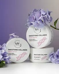 Колагенова маска MY COSM Smoothing Collagen Mask для розгладження волосся 250 мл - мініатюра 2