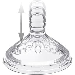 Соска антиколікова BabyOno Natural Nurising 3+ середній потік 1 шт. (1453/02) - мініатюра 4