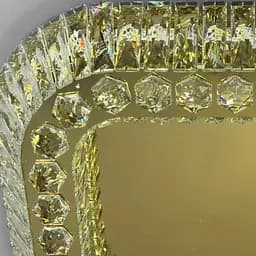 Стельова LED-люстра для вітальні Linisoln 3216-50x50 FG золото 140 Вт до 18 м - мініатюра 2