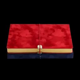Щоденник недатований Buromax Velour A5 штучна шкіра 336 сторінок червоний (BM.20770-05) - мініатюра 5
