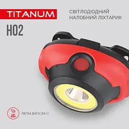 Налобний світлодіодний ліхтарик Titanum TLF-H02 100 Lm 6500 K (TLF-H02) - мініатюра 6