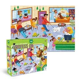 Пазл дитячий "Професії. Ветеринар" DoDo Toys 300701, 150 елементів - мініатюра 3