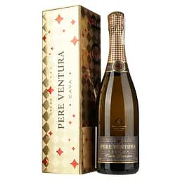 Вино игристое Pere Ventura Tresor Cuvee Barrique Gran Reserva белое брют 0.75 л в подарочной коробке