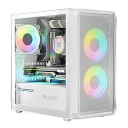 Корпус LogicConcept Portos ARGB Mini White без БЖ (AM-PORTOS-20-0000000-0002) - мініатюра 7