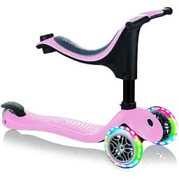 Самокат Globber Go Up Sporty з підсвічуванням світло-рожевий (452-210-3) - мініатюра 4