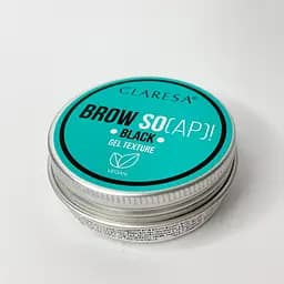 Мило для укладання брів Claresa Brow So(ap)! Gel Texture чорне 30 мл - мініатюра 2