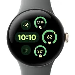 Смарт-годинник Smart Watch Google Pixel Watch 3 LTE 41mm Gold Case/Hazel Band JP - мініатюра 3