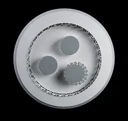 Люстра стельова LED Splendid Ray LK39461/480/4, 4 лампи, білий, сучасний стиль для дому - мініатюра 6