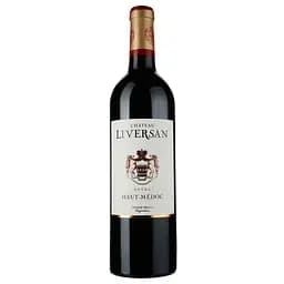 Вино Chateau Liversan Haut Medoc 2015 червоне сухе 0.75 л