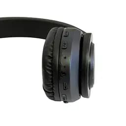 Навушники бездротові Headphones P39 Wireless, накладні, чорні, з мікрофоном та Bluetooth - мініатюра 6