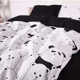 Комплект постільної білизни MirSon Бязь 17-4849 White bear 110х140 см (2200009583971) - мініатюра 5