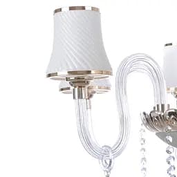 Люстра підвісна Brille класична з підсвічуванням LED E14 40W WH (BCL-498S/6) - мініатюра 3