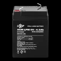 Акумулятор AGM LPM 6V - 4.5 Ah - мініатюра 2