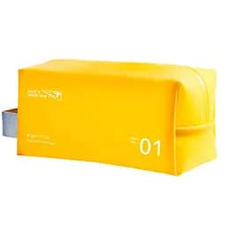 Органайзер-косметичка для спорту та подорожей LoveYouHome непромокаюча 23×11.5×11.5 см жовта (59040)