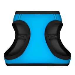 Шлея для собак м'яка Waudog Clothes з QR паспортом, Colors of freedom, XS4, В 36-39 см, С 26-28 см - мініатюра 3