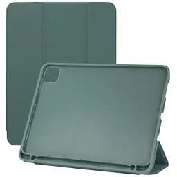 Чохол-книжка CDK для Apple iPad Air 11" M2 2024 екошкіра/силікон Smart Case cлот стилус (011190) green - мініатюра 10