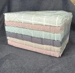 Рушник банний бавовна махра 70х140 см набір 6 шт. D-1218-90 бавовняний махровий рушник Різні кольори