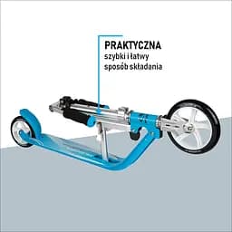 Самокат Hudora Little Big Wheel синій (14202) - мініатюра 7