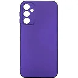 Чохол Silicone Cover з рамкою камери Samsung Galaxy A24 4G Purple