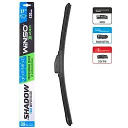 Безкаркасна щітка Winso Pro Shadow 17/430 мм (117430) - мініатюра 2