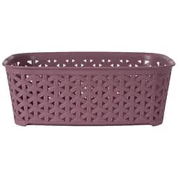 Кошик Diomedea без кришки 26x19.5x9.1 см 3 л темно-пудровий (К10-803) - мініатюра 2