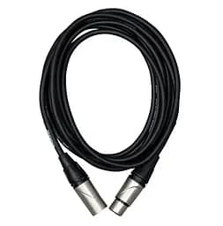 Мікрофонний кабель XLR Male — XLR Female Castha CCAM1BK6 6м - мініатюра 3