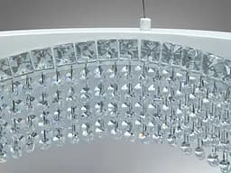 Елегантна підвісна LED люстра Diasha P7027/D500WH біла 58W до 20 м2 - мініатюра 5
