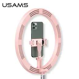 Тримач із кільцевим освітленням Usams Stretchable holder US-ZB120 168 cm чорний - мініатюра 9