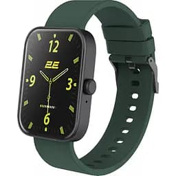 Смарт-годинник 2E Alpha SQ Music Edition 46mm Black-Green (2E-CWW40BKGN) - мініатюра 8