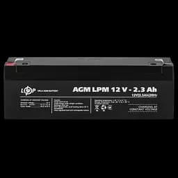 Акумулятор AGM LPM 12V - 2.3 Ah - мініатюра 4