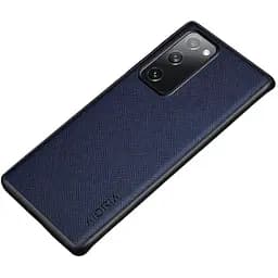 Чохол Aioria Cross Pattern Case для Samsung Galaxy S20 Ultra Blue