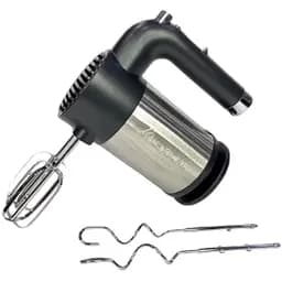 Міксер ручний на підставці Lexical 1720 на 5 швидкостей турборежим 4 насадки заміс тіста та збивання