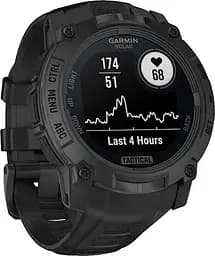 Смарт-годинник Garmin Instinct 3 50mm Solar Tactical Edition Black with Black Band (010-02935-50/90) - мініатюра 4