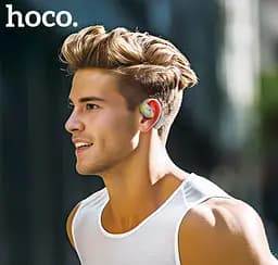 Навушники Hoco EA1 Spectrum true wireless BT headset бездротові до 10 годин сірі - мініатюра 4