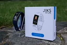 Розумний фітнес-браслет Jiks Fit lite з тонометром і ЕКГ (Синій) - мініатюра 6