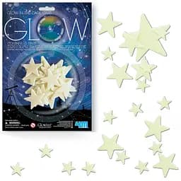 Набір сяючих наклейок 4M Glow Зірки 16 штук (00-05210) - мініатюра 3
