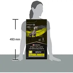 Сухий дієтичний корм для цуценят та дорослих собак Purina Pro Plan HP Hepatic для підтримання функції печінки при хронічній печінковій недостатності 3 кг - мініатюра 4