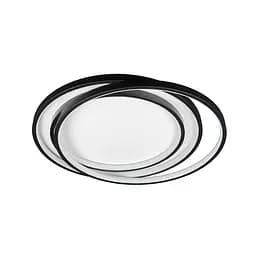 Люстра стельова LED Levistella 7871019, 76W, 3000-6000K, біло-чорна, сучасний стиль з пультом управління - мініатюра 3