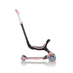 Самокат Globber Go up foldable plus lights, пастельно-рожевий (743-210) - мініатюра 2