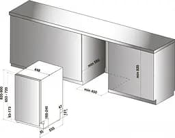 Посудомийна машина Indesit DSIC3M19 (6756891) - мініатюра 2