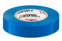 Стрічка електроізоляційна Intertool ізолента 20 м синя в упаковці 10 шт. - мініатюра 2