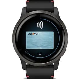 Смарт-годинник Garmin Venu 2 Slate with Black Leather Band (010-02430-21) - мініатюра 5