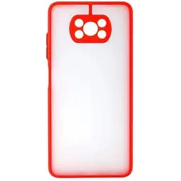 Чохол Totu Gingle Series with Frame для Xiaomi Poco X3 Red