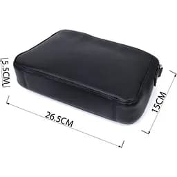 Сумка Shvigel 22837 26.5х15х5.5 см Чорна - мініатюра 3