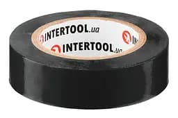 Стрічка електроізоляційна Intertool ізолента 10 м чорна в упаковці 10 шт. - мініатюра 2