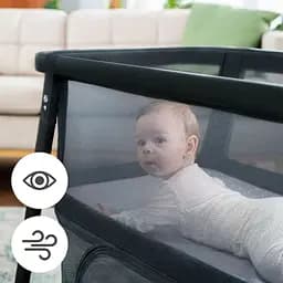 Ліжко-манеж 4 в 1 Kinderkraft Sofi Plus Grey (KLSOFIPLGRY0000) - мініатюра 9